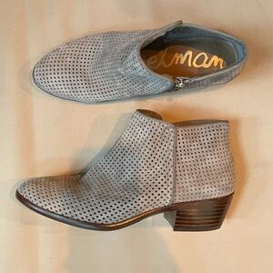 Sam Edelman Perforated‎ Bootie Taupe Size 7.5